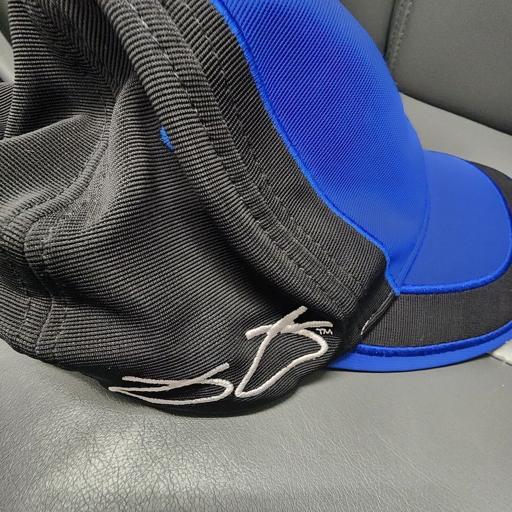 Nascar Hat Jimmie Johnson 48 Lowes Racing Black Blue Racecar Dad Cap Med Large - Picture 6 of 9